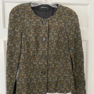 Lafayette New York 148 Jacket  Size 4 neutral Multi Colored